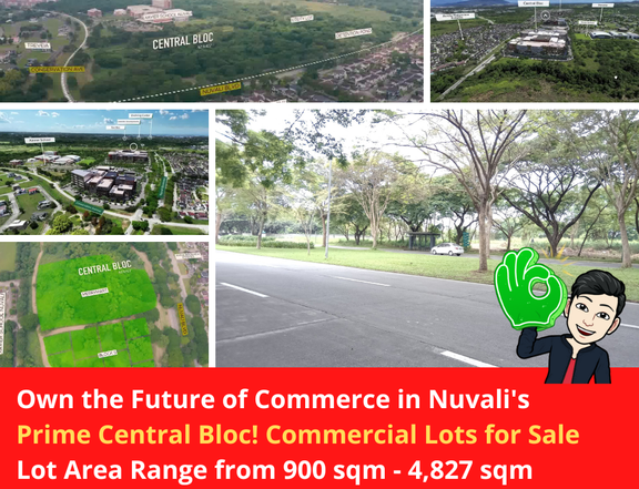 900 sqm Commercial Lot For Sale in Nuvali Santa Rosa Laguna