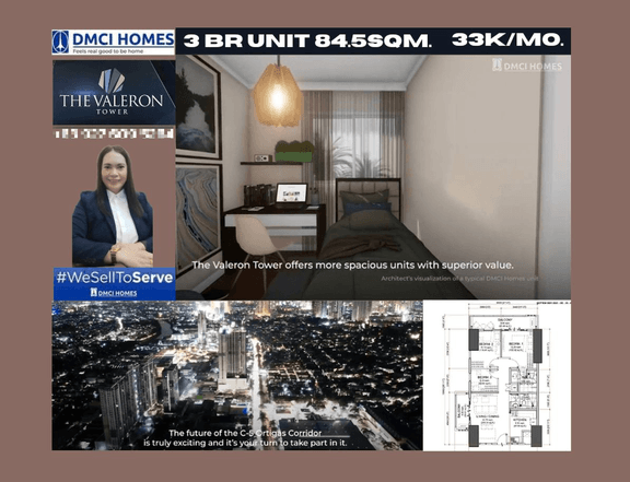NO SPOT DOWN PAYMENT CONDO FOR SALE IN C5,PASIG CITY BY DMCI HOMES.