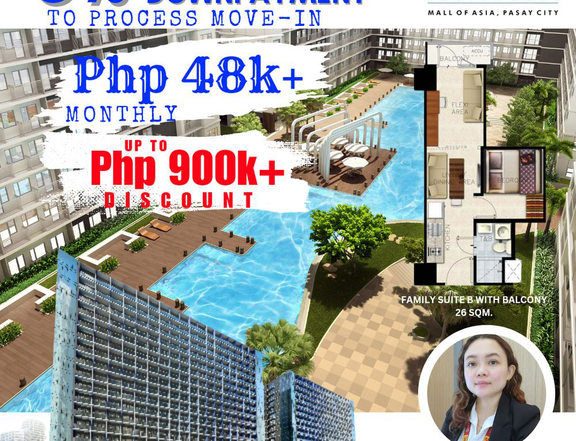 26.00 sqm 1-bedroom Condo For Sale in Pasay Metro Manila