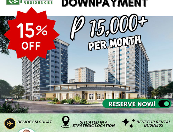 24.10 sqm 1-bedroom Condo For Sale in Paranaque Metro Manila