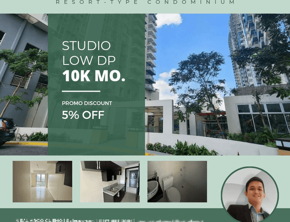 AVAIL STUDIO 10K MONTHLY LIPAT AGAD RENT TO OWN CONDO IN PASIG