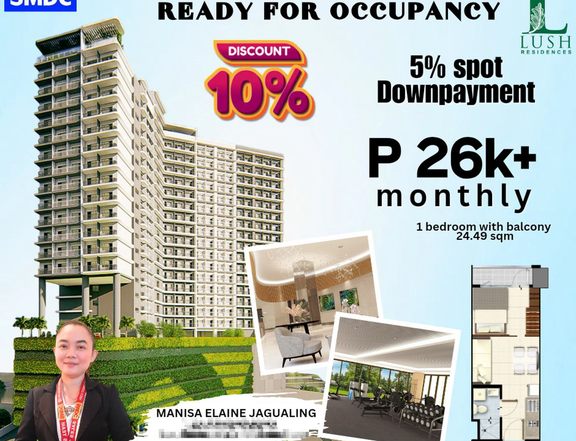 24.49 sqm 1-bedroom Condo For Sale in Makati Metro Manila