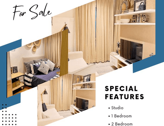 46.05 sqm 2-bedroom Condo For Sale in Cainta Rizal