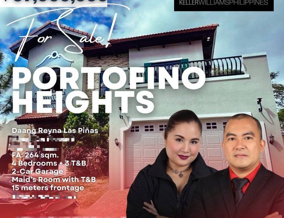 Charming and Cozy 4-Bedroom House for Sale at PORTOFINO HEIGHTS Daang Hari Las Pinas