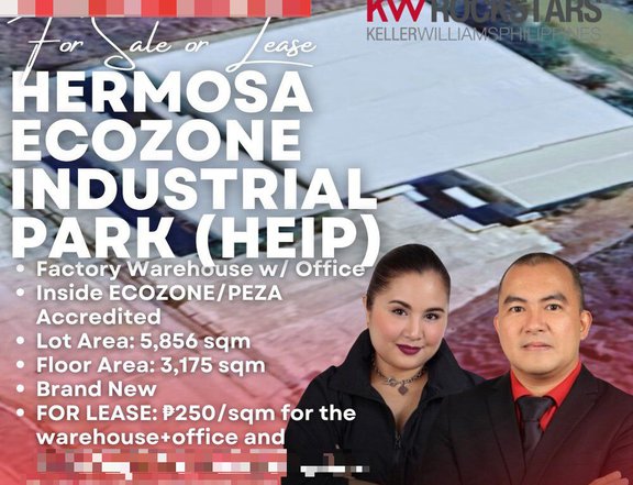 Ready For Occupancy Warehouse For Sale in Hermosa Bataan