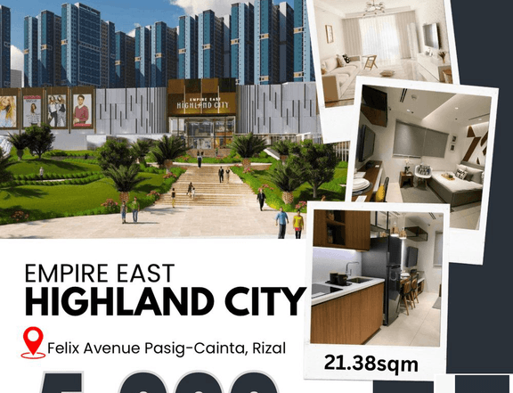 NO DOWNPAYMENT 5k/month Rent to Own PRE-SELLING CONDO in the EAST