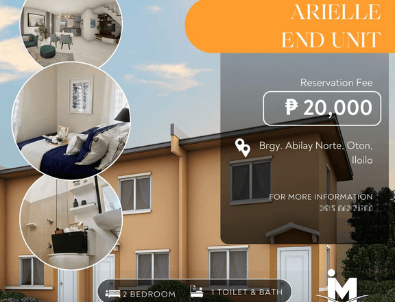 2-bedroom Arielle Townhouse For Sale in Iloilo City Iloilo