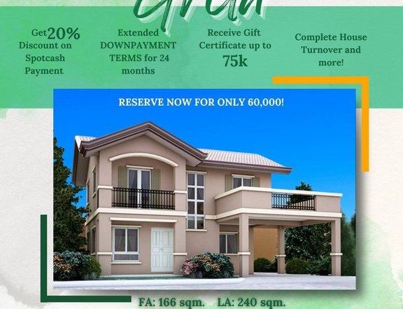Available 240 sqm. House and Lot in Sorsogon | 5-BR with 3 T&B