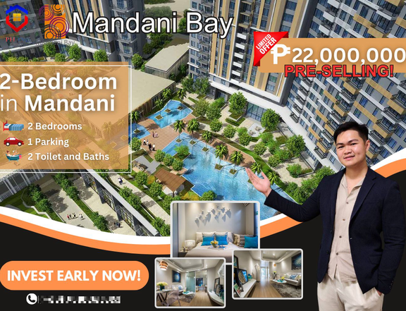2-Bedroom Condo w/ Balcony in Mandani Bay, Mandaue, Cebu