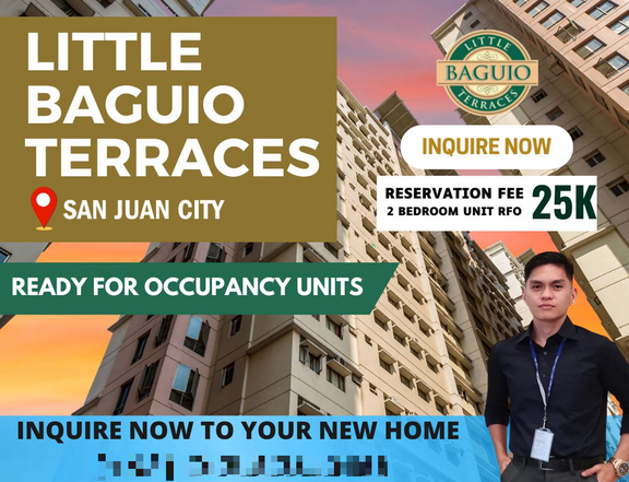 2 Bedroom Rent To Own Unit For Sale In San Juan City Near UBelt