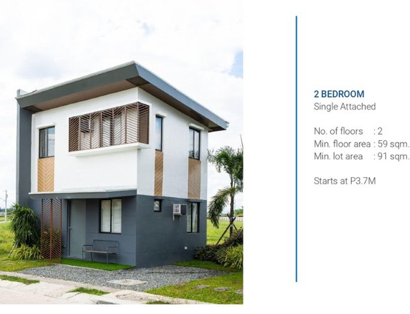 2-bedroom Single Attached House For Sale in San Fernando Pampanga