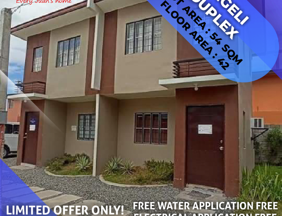 Pre-selling 3-bedroom House and Lot For Sale in  Baras Rizal