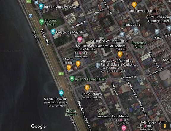 Roxas Boulevard Lot For Sale Malate Manila