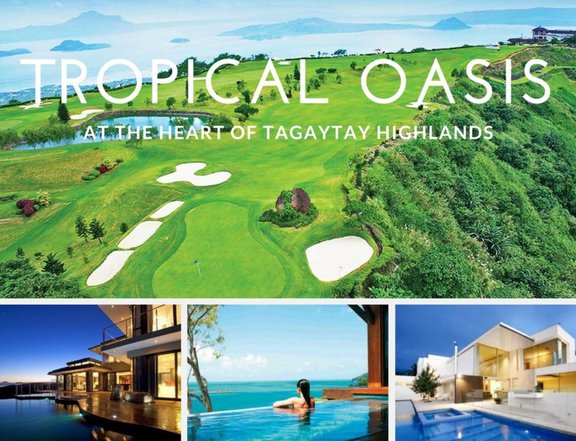 Tagaytay Highlands premier devt in South lot only condo for sale