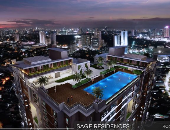 20K Reservation 3 Bedroom Condo Unit at Sage Residences in Mandaluyong, Just Minutes in SM Megamall