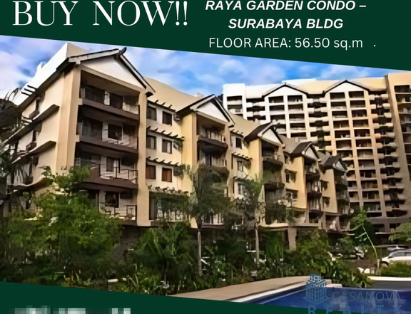 56.50 sqm 1-bedroom Condo For Sale in Paranaque Metro Manila