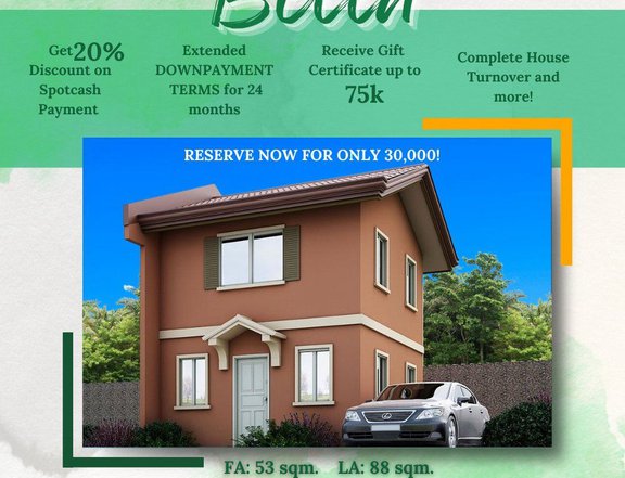 Available House and Lot in Sorsogon | 2-BR with 2 T&B