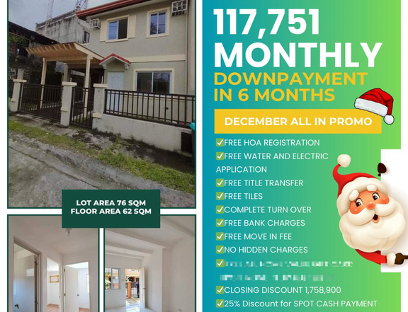 4-bedroom Townhouse For Sale in Taguig Metro Manila