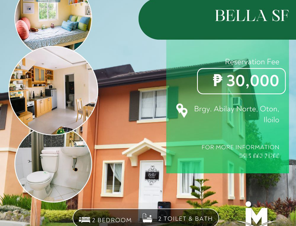 2-bedroom Bella Single Detached House For Sale in Oton Iloilo