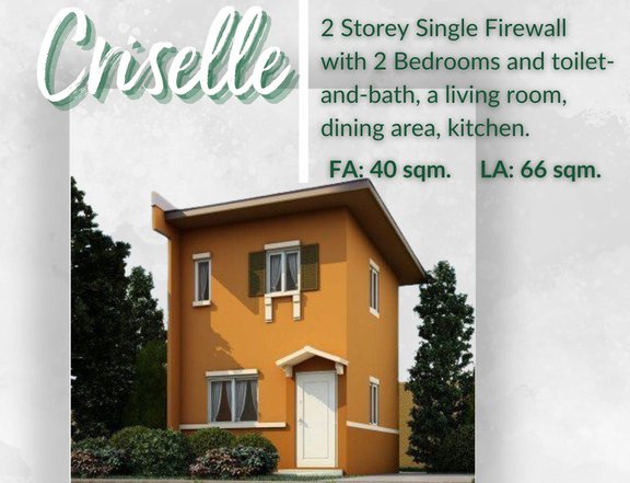 Criselle| 2-Bedroom 2 Storey House For Sale in Sorsogon City