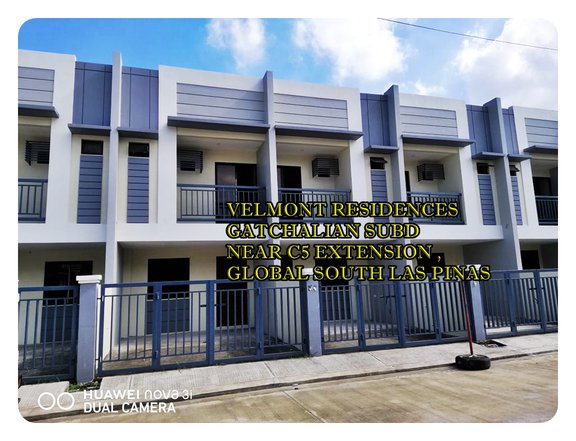 Brandnew Townhouse For Sale inhouse Financing near C5 Ext Las Pinas