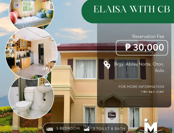 5-bedroom Elaisa Single Detached House For Sale in Iloilo City Iloilo