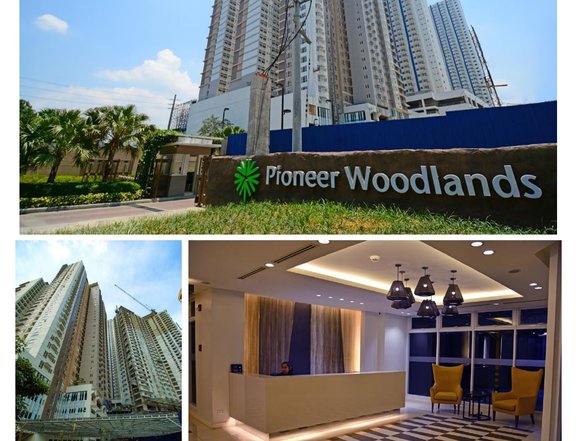 READY FOR OCCUPANCY 1 -BEDROOM UNIT AT PIONEER WOODLANDS MANDALUYONG