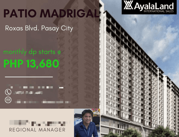 Patio, Madrigal, Pre-Selling Condo in Roxas Blvd. Pasay City