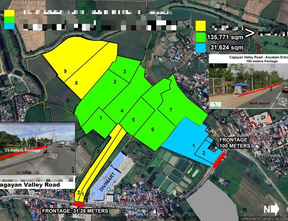 20.91 hectares along highway San Ildefonso Bulacan. 31.28 meters frontage