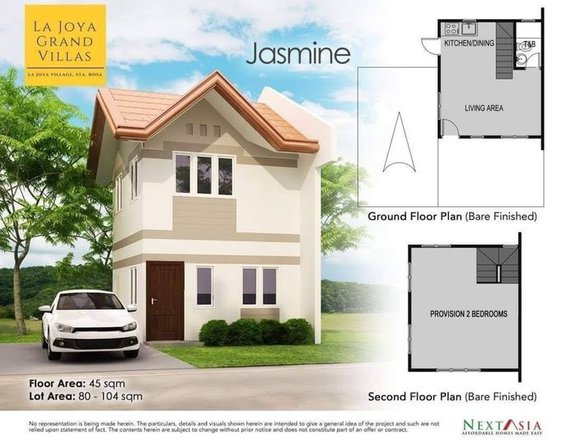 Lowest House and Lot @ Sta Rosa few mins from NUVALI
