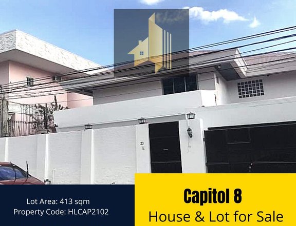 HLCAP2102 Capitol 8 house and lot near Capitol Commons BGC and Makati