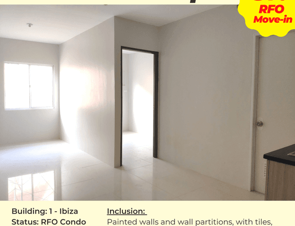 1 Bedroom Unit by Camella Manors