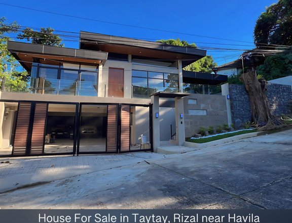 Luxurious 6 Bedroom Solar-Powered House with Theater & Swimming Pool for Sale in Taytay Rizal