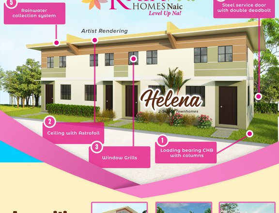Abot Kamay- 2 Storey Townhouse For Sale in Naic Cavite