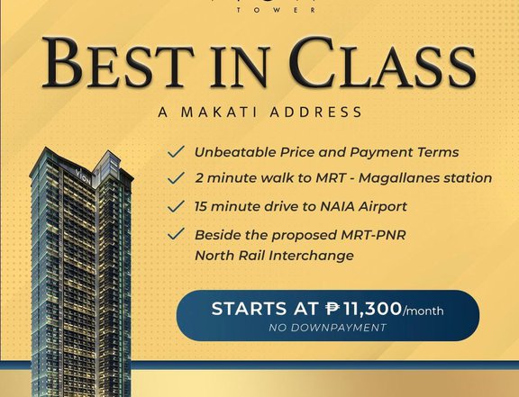 Vion Tower - Preselling Condo in Makati by Megaworld (2 bedroom)