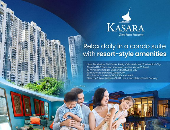 Affordable 1 bedroom 44.8 sqm rfo rent to own near Tiendesitas Ortigas Eastwood Sm pasig