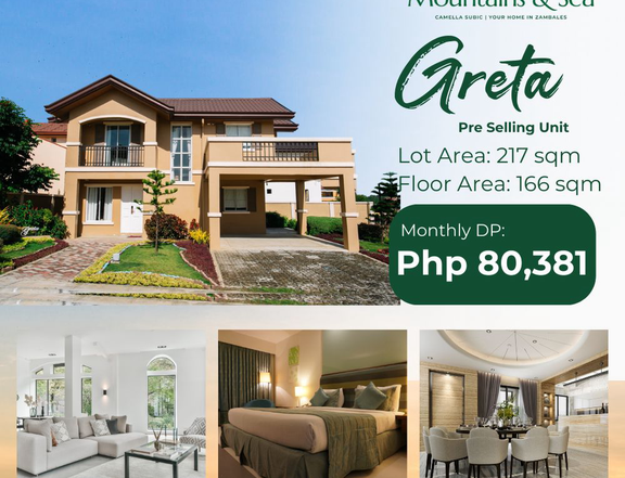 217sqm Greta NRFO 5BR House and Lot For Sale in Subic Zambales