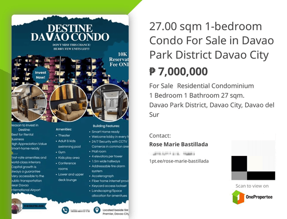 Destine Davao Condominium