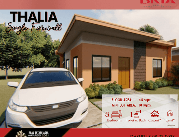 Affordable Thalia Unit at Bria Homes