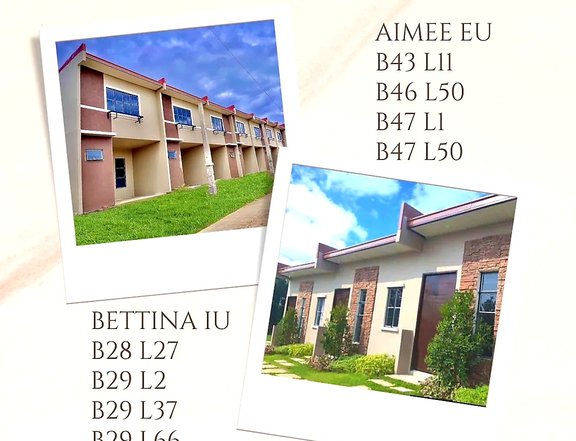 RFO 2-bedroom Townhouse For Sale in Tanauan Batangas