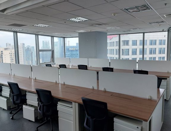 Fully Furnished Office Space Lease Ayala Avenue Makati City 1100 sqm