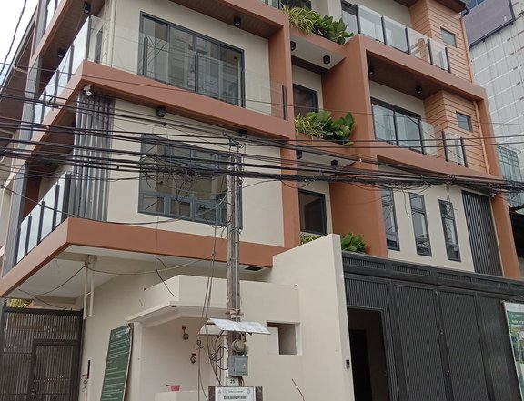 Four Storey Townhouse for sale in Cubao Quezon City near Ali Mall