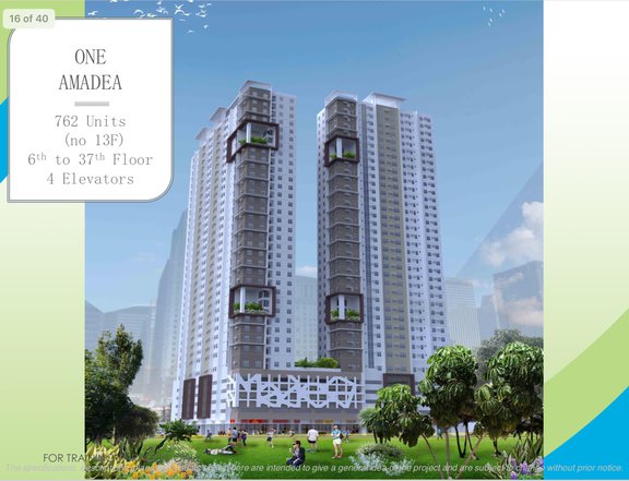 Studio Type Condo For Sale Suntrust Amadea along Quezon Avenue