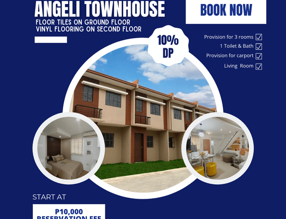 Angeli Townhouse is available in Lumina Iloilo