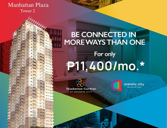 Manhattan Plaza 2 - Preselling Condo inside Araneta City Cubao