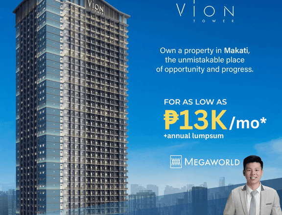 Vion Tower (2025)- Studio Unit at 27sqm | Preselling Condo in Makati
