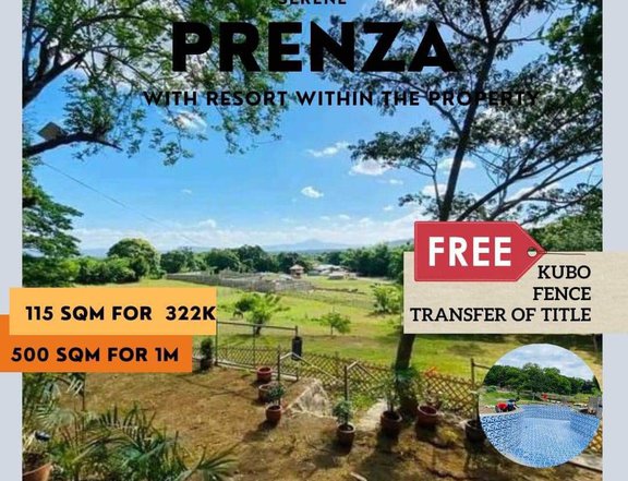 500 sqm Residential Farm For Sale in Lian Batangas @1M Only