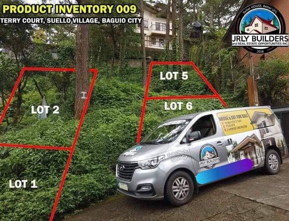 Overlooking Residential Lot forSale in TerryCourtsSuelloVillage Baguio