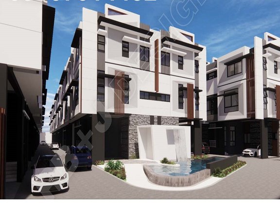 Townhouse for Sale in Edsa Muñoz Area (Luxurious Modern Design)