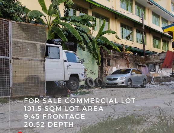 191.5 sqm Commercial Lot For Sale in Quezon City / QC Metro Manila